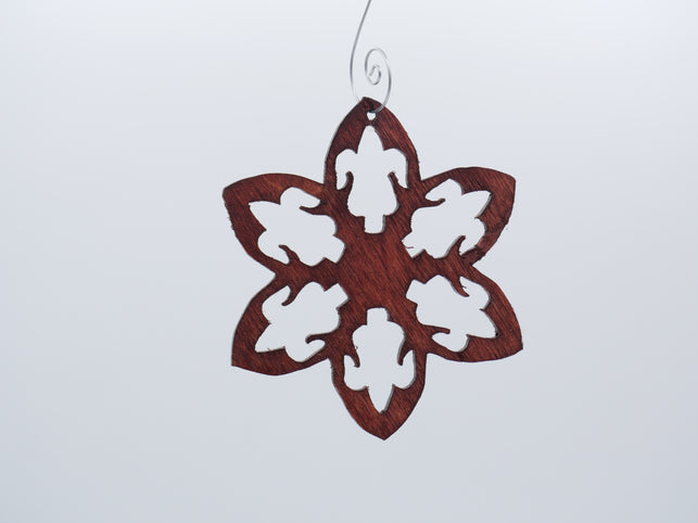Snowflake Flower Ornament