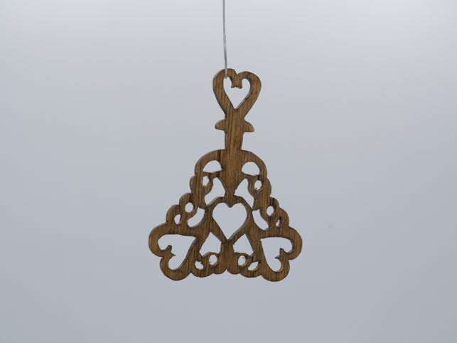 Heart Bell Ornament